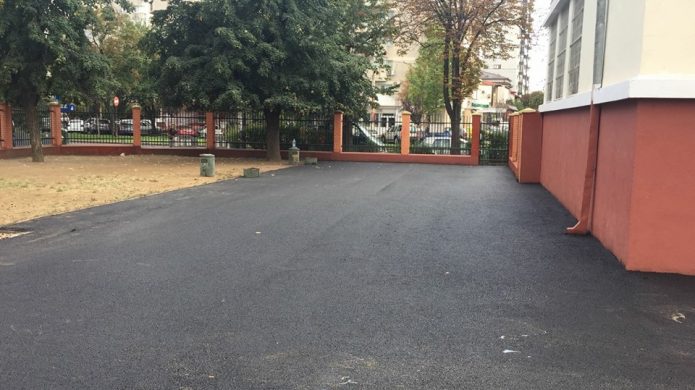 Asfaltare Curte Interioara la Scoala Gheorghe Duca in București6