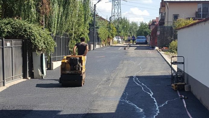 Asfaltare Drum Cartier Rezidential in Str. Caisului Dobroești3
