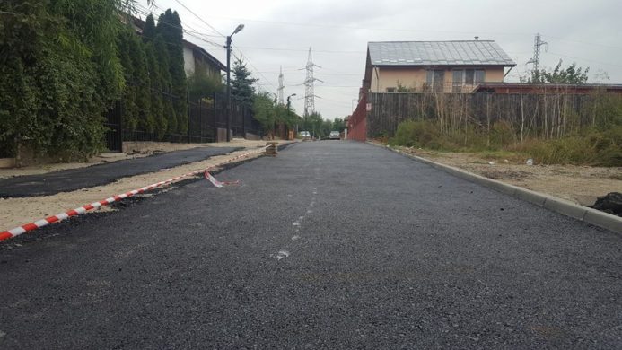 Asfaltare Drum Cartier Rezidential in Str. Caisului Dobroești5