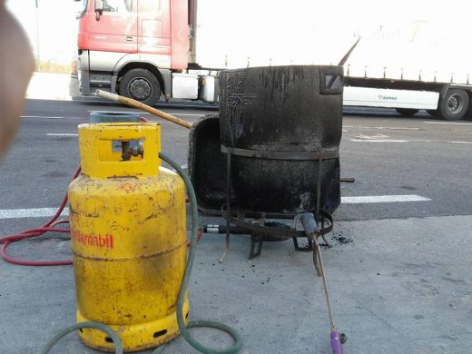Inchidere Crapaturi din Asfalt cu Mastic Bituminos Cald Chitila Logistic