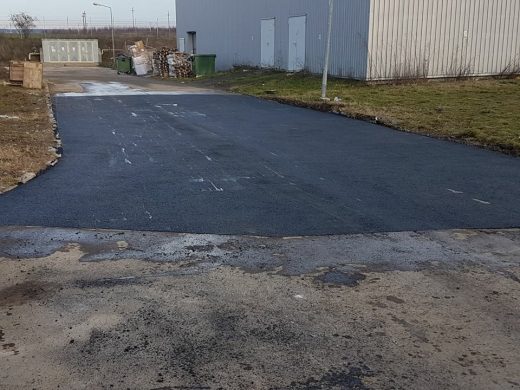Refacere Drum Acces Hale cu Asfalt in Chitila