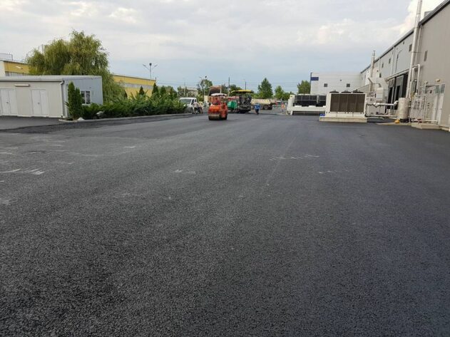 Asfaltare Curte Bulevardul Magheru Bucuresti